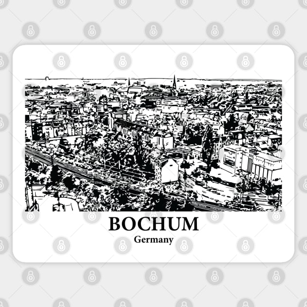 Bochum - Germany Magnet by Lakeric